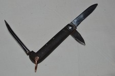 MILITARY FOLDING ENGLISH MULTI FUNCTION KNIFE - WW2-
