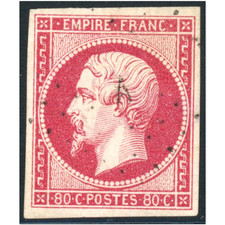 NAPOLÉON N°17A EMPIRE TIMBRE
