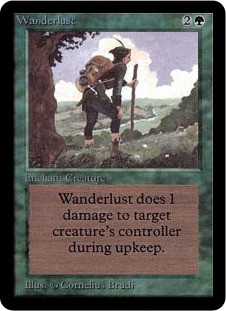 Magic mtg wanderlust alpha - mtg,