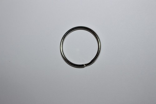 Anneaux brisés 15mm argentés