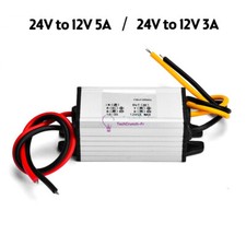 DC 24V to DC 12V 3A / 12V 5A Buck Converter Step Down Regulator Power Supply