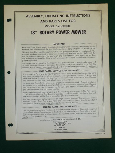 Western tool rotary - tool, 18"