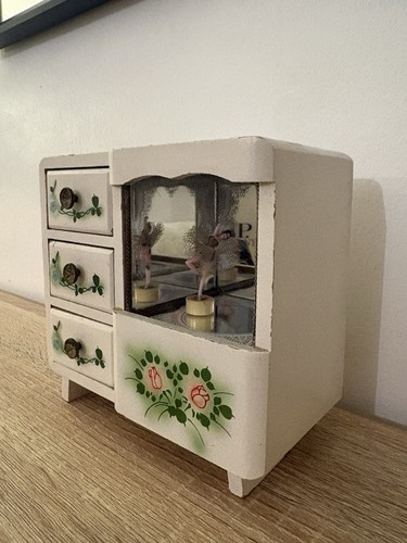 Boite musique bijoux vintage - boite,