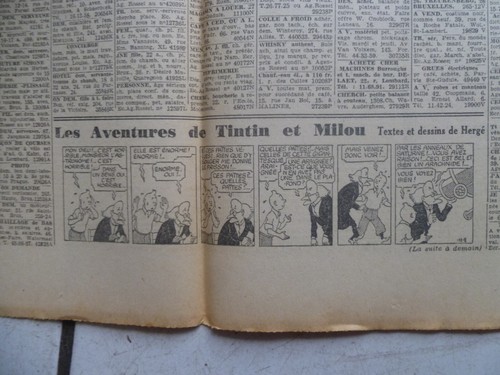 Tintin journal soir num - soir,