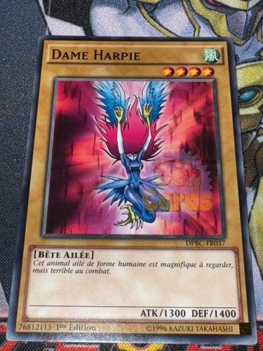 Carte dame harpie - yu,