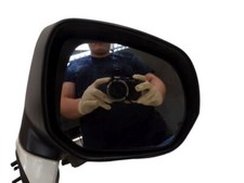 Rétroviseur Extérieur Latéral Droite Pte Blanc Banquise 6/6/3 Attaches Pour