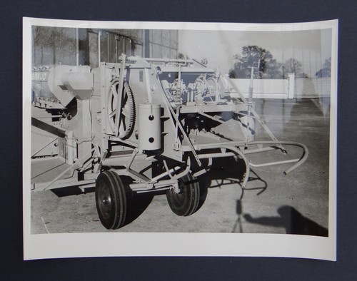Vintage photo braud combine - vintage,