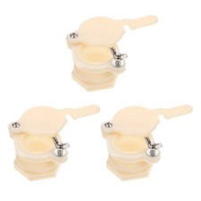 3PCS Professional Honey Gate Valves Extracteurs de miel d'abeilles
