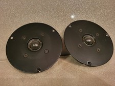 Dynaudio D-21 AF Tweeters Speakers For Parts Or Repair Open Coils