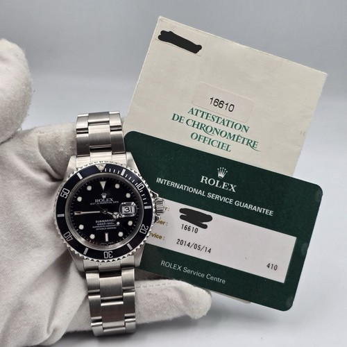 Papers rolex submariner date - rolex,