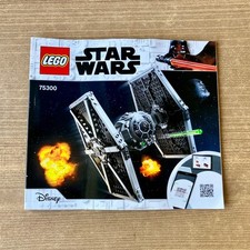 Notice Livret Manuel Lego 75300 Imperial TIE Fighter