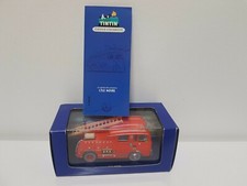 voiture Tintin camion Dennis Pompiers n° 42 l' ile Noire 1/43 Neuf Box Livret