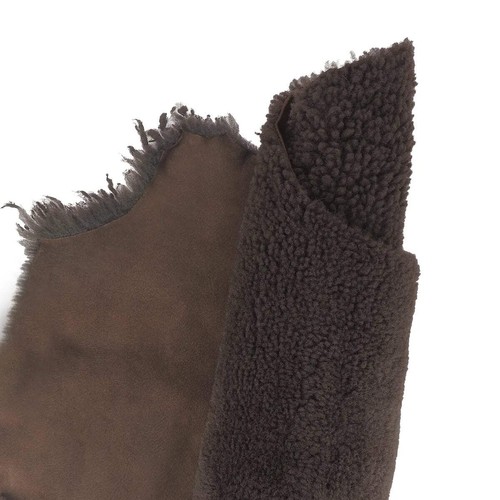 Peau mouton lainé - peau,