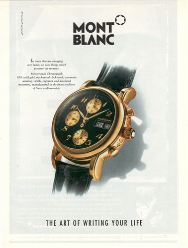 Mont blanc meisterstück - blanc,