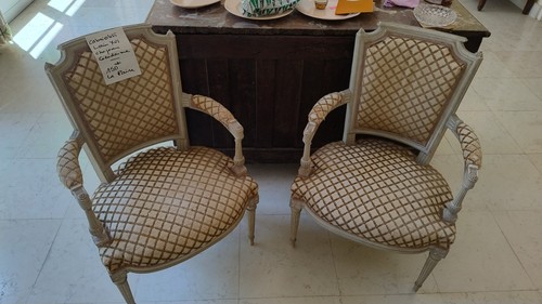 Fauteuil cabriolet louis - fauteuil,