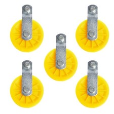 5pcs Roue Pivotante Poulie à