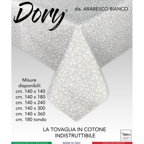 Nappe dory arabesque coton - nappe,