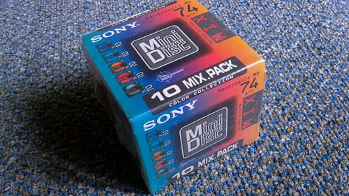 Minidisc sony color - minidisc,