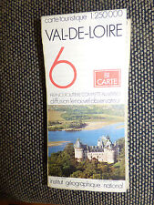 Carte IGN 1:250000  val de loire n° 6 Bi Carte 1976