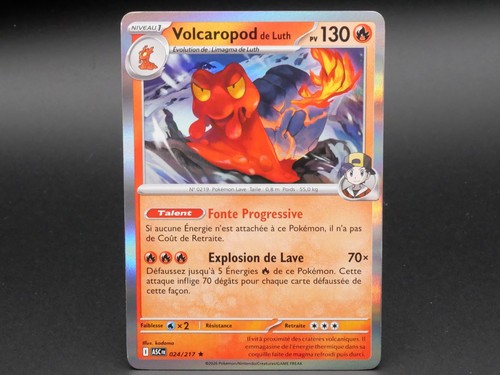 Carte pokémon volcaropod - volcaropod, de