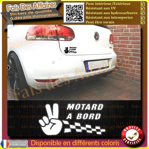 Sticker autocollant motard - sticker,