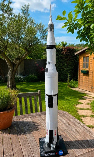 Maquette géante saturn 1 - maquette, v