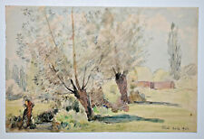 Thil MARCEL GODIN Aquarelle