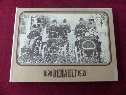 Livre 1898 renault 1965 - ,