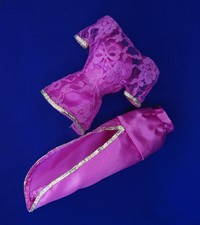 Barbie robe de soirée fuschia