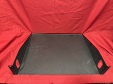 2RU 19" Rack Mount Case Steel Shelf 14" Depth Equipment Storage Shelving 2U