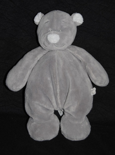 Doudou ours gris - ours,