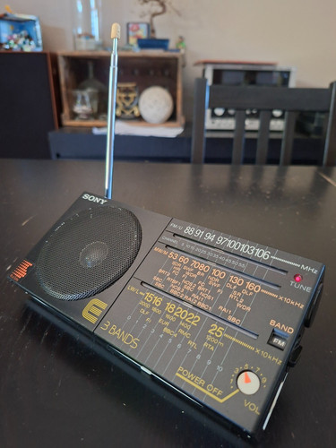 Radio compacte vintage sony - radio,