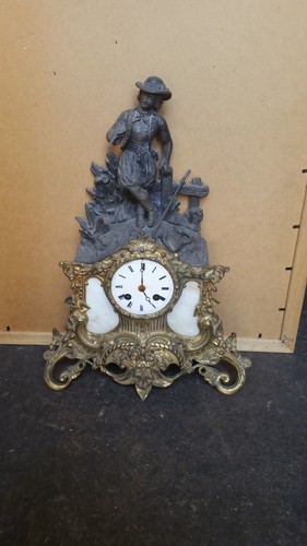 Pendule cheminée l - ",