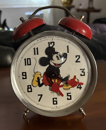 Bayard réveil mickey rouge - mickey, /