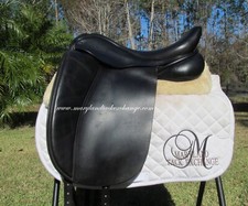 17/17.5" HULSEBOS WB3 dressage saddle-WOOL FLOCKED-MW TREE-2016 MODEL!
