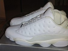 Men's Air Jordan 13 Retro Low-"All White"- 2005- Sz 11.5- CLEAN 