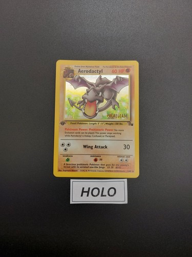 Carte pokémon aerodactyl - carte,