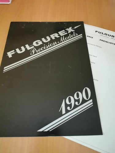 Fulgurex catalogue 1990 avec - fulgurex,