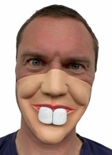 Grand Dents Masque Drôle Demi