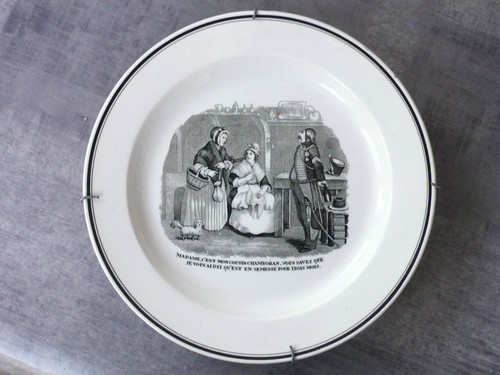 Ancienne assiette - ancienne,