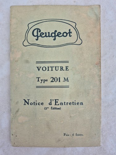 Notice entretien voiture