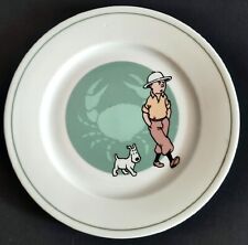 ASSIETTE TINTIN - LE CRABE AUX PINCES D'OR 