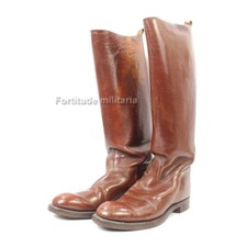 Leather boots for French officer - France (original material)