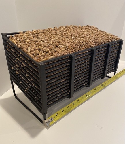 Large pellet basket for - for, wood