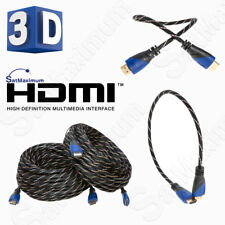 HDMI 4K Cable 60Hz High Speed Cord 1080P Premium Mesh 1.5FT- 50FT Multi-Pack Lot