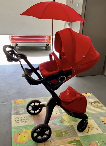 Stokke xplory red - xplory, stroller