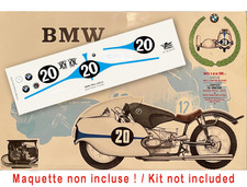 [FFSMC Productions] Decals Moto BMW 500cc  sidecar (pour Protar ref 11308  1/9 )