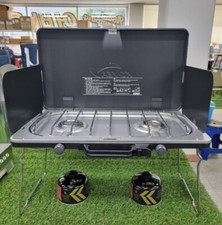 KOVEA Slim Twin Stove (Light) GAS Stove for Camping (KBG-1312A)