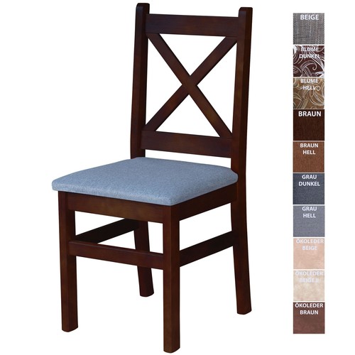 Chaise chaise rembourrée