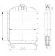 RADIATEUR EAU POUR  FIAT